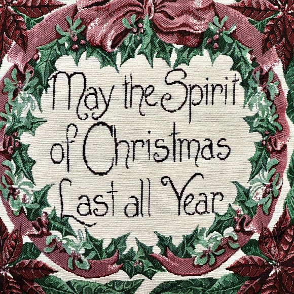 Platinum Couture Christmas Pillow Stitched Poinsettias Tapestry Velvet Gold Cord - Picture 2 of 10